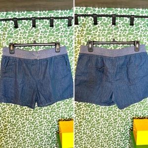 EUC Place shorts 🩳 Size: 16P Cute jean shorts w/elastic waist band!